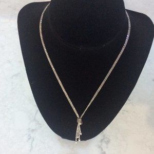 Silpada Silver FORGET ME KNOT NECKLACE